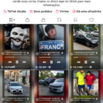 Conta com 82k de seguidores do tiktok monetizada