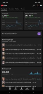 Canal de YouTube Shorts|8,5k inscritos|3,2M views (28 dias) - Imagem 2