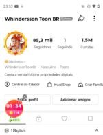 Conta Kwai 85K Seguidores | Monetizada | R$1.300+ Faturados