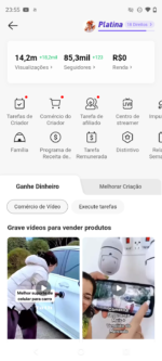 Conta Kwai 85K Seguidores | Monetizada | R$1.300+ Faturados - Imagem 2