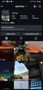Conta Instagram impecável, 23k seguidores totalmente orgânicos