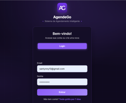 Micro Saas Sistema de agendamentos para empresas + conta do instagram
