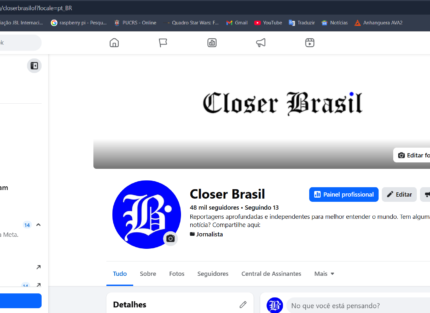 Página facebook 48k - Noticias - LEIA A DESCRIÇÃO