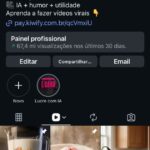 Conta Instagram 305k - Viral Monetizada (Nicho IA)