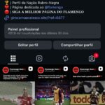 Página de futebol engajada, 21.9k de seguidores orgânicos