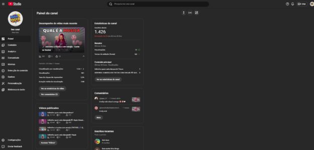 cropped-Painel-do-canal-1.jpg Oportunidade: Canal YouTube "Max Quiz" - Nicho de Quizzes com 1.4K+ Inscritos e Conteúdo Viral - Imagem 1