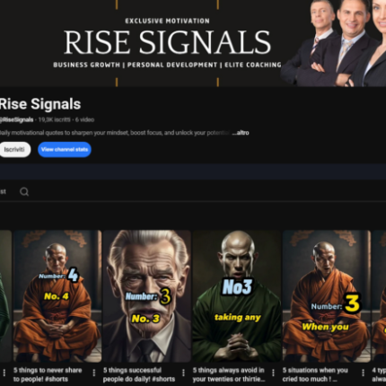 CANAL DE YOUTUBE À VENDA – OPORTUNIDADE PRONTA PARA MONETIZAÇÃO