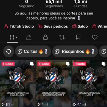 Conta monetizada e com tiktok shop habilitado.