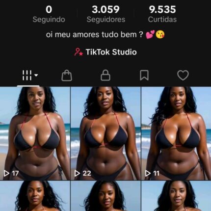 Conta tiktok +3k não monetizada com tiktok shop ativo sem documento