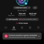 CONTA TIKTOK SHOP ATIVO 14.000 MIL SEGUIDORES - SEM DOC
