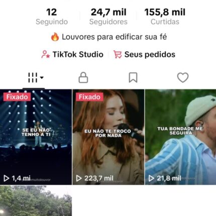 CONTA TIKTOK 24 MIL SEGUIDORES (MONETIZADA)