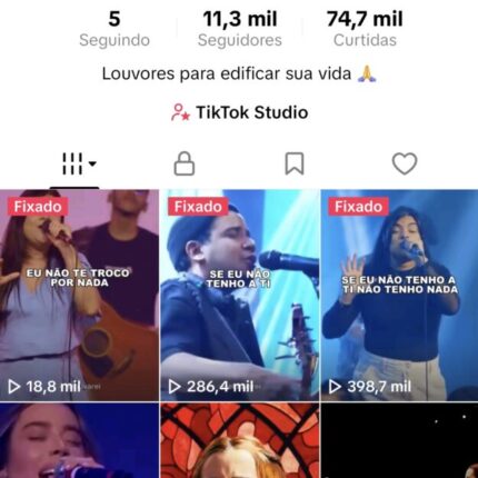 CONTA TIKTOK 11 MIL SEGUIDORES (MONETIZADA)