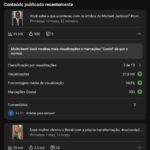 Canal de YouTube Shorts|8,5k inscritos|3,2M views (28 dias)