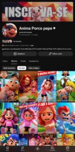 Canal YouTube Anima Porco pepe, Viral|198K Inscritos| SELO DE Verificado✅