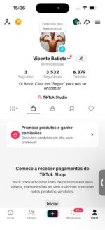 💎TikTok Shop 🇧🇷 | 3.5k Seguidores | Shop Liberado