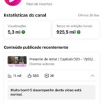 Canal Play Noveleiros com quase 800 mil inscritos alcançando mais de 5 milhão de views por mes