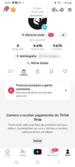 CONTA COM TIKTOK SHOP ATIVO!! 4.610 SEGUIDORES ( oferta imperdível )