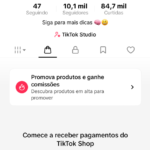 Conta com SHOP ATIVO 🤑 10mil seguidores