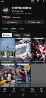 Canal dark humor 145k + conta adsense com saldo de 96 dólares