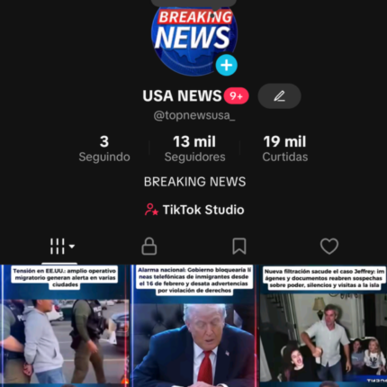 Conta ALEMÃ Monetizada no Tiktok com 13K de Seguidores e +19k de curtidas!