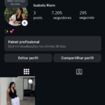 Conta Instagram +7K engajada