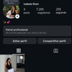 Conta Instagram +7.000 engajada