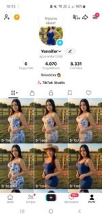 Conta tik tok shop sem doc com 4k