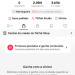 CONTA DO TIKTOK COM SHOP ATIVO +2K SEGUIDORES (ENGAJAMENTO REAL)