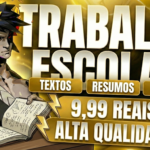 TRABALHOS ESCOLARES E ACADÊMICOS BARATO + ENTREGA RÁPIDA - SLIDES, TAREFAS ETC