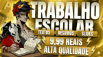 TRABALHOS ESCOLARES E ACADÊMICOS BARATO + ENTREGA RÁPIDA - SLIDES, TAREFAS ETC