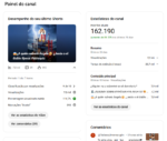 CANAL YOUTUBE À VENDA 🚀 162 MIL INSCRITOS | MILHÕES DE VIEWS | POTENCIAL VIRAL - Imagem 2