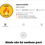 PÁGINA DO INSTAGRAM MONETIZADA COM QUASE 63K SEGUIDORES