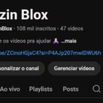 Canal Top de Games para Lives no Youtube em crescimento 109.000 inscritos