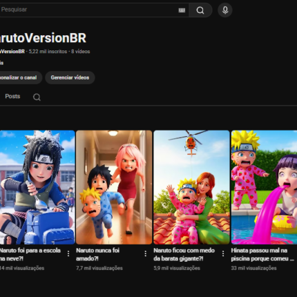 VENDO CANAL COM 5000 MIL INSCRITOS