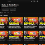 CANAL COM 42K DE INSCRITOS (MONETIZADO) - NICHO NOTÍCIAS DO CORINTHIANS