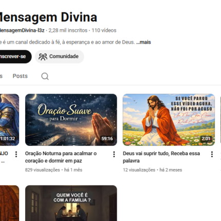 CANAL YOUTUBE 2.000 inscritos