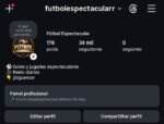 🔥 Perfil de Futebol 34K • 9M Views