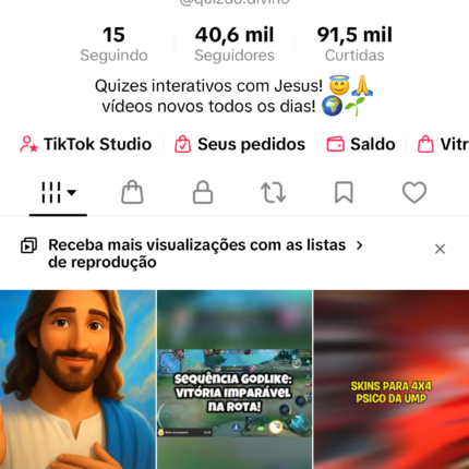 Vendo conta tik tok 40k seguidores monetizado, tik tok sjhop ativo muito engajado