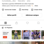 Conta no kwai com mais de 570 mil seguidores