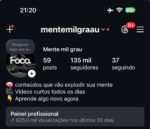 Página de motivação viral