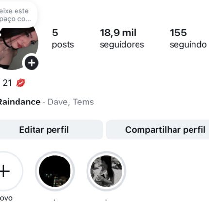 CONTA INSTA +18K DE SEGUIDORES | MUITO ENGAJADA