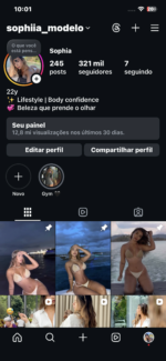 Página de Musa Latina 321K (Instagram)