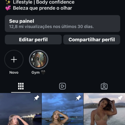 Página de Musa Latina 321K (Instagram)