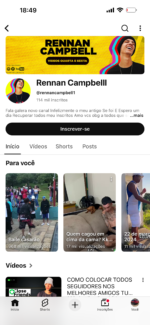 Canal 100k com 9M de visualizações vlog - Imagem 2