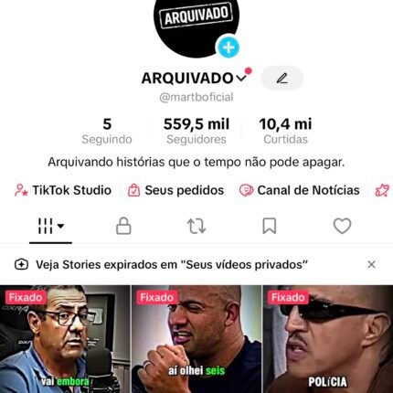TIKTOK CLM MAIS DE MEIO MILHÃO DE SEGUIDORES 📈