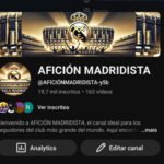 2 CANAIS MONETIZADOS FUTEBOL REAL MADRID E FLAMENGO