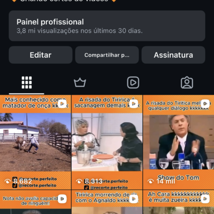 Insta 544 mil seguidores , stories medio 50 mil, conta perfeita para uso pessoal ou comercial : saindo no preço promocional de 45.000 por apenas 28.847