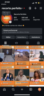 Insta 541k, Stories 59k, conta perfeita para uso pessoal ou comercial: GERANDO PUBLI VIA STORIES, Promocional de 35k por apenas 27.500