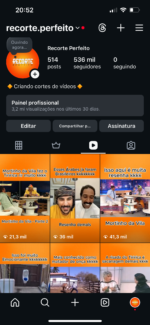 Ista 536k, Alcance perfeito: Stories médio 50k , perfeito para publicidade e vendas de infoprodutos