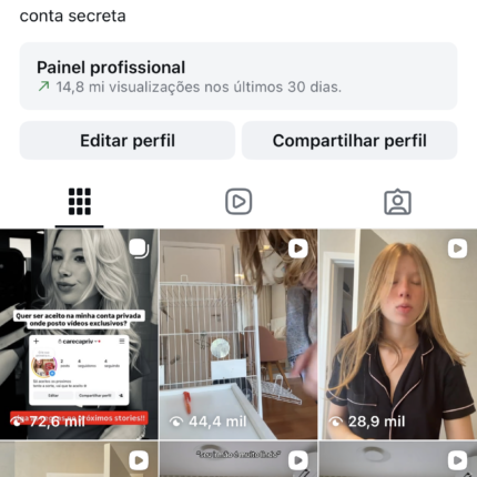 Vendo Conta Instagram (DESATIVADA) 118k de seguidores extremamente engajada
